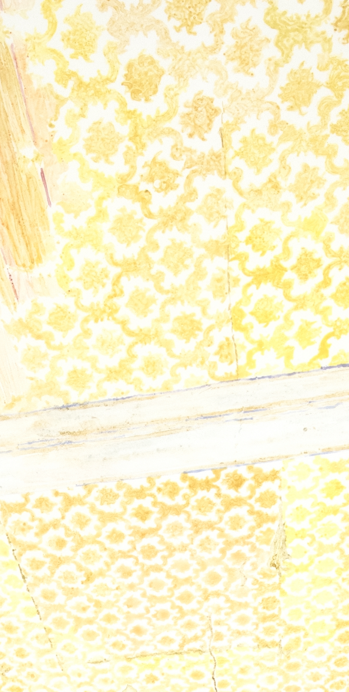 yellow wallpaper detail2